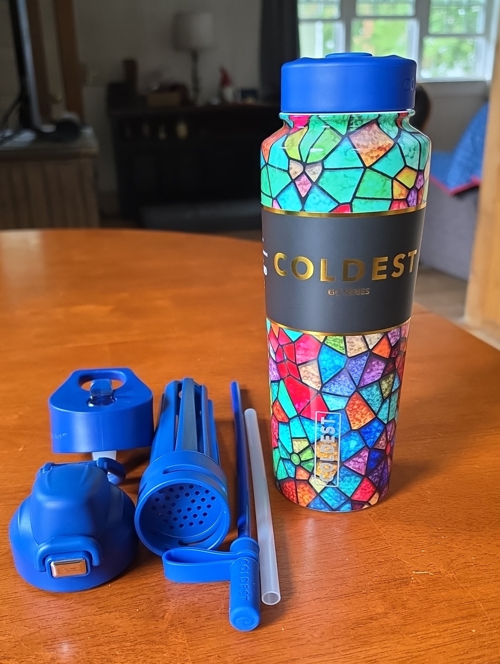 Coldest 32 oz Go Series - Stained Glass